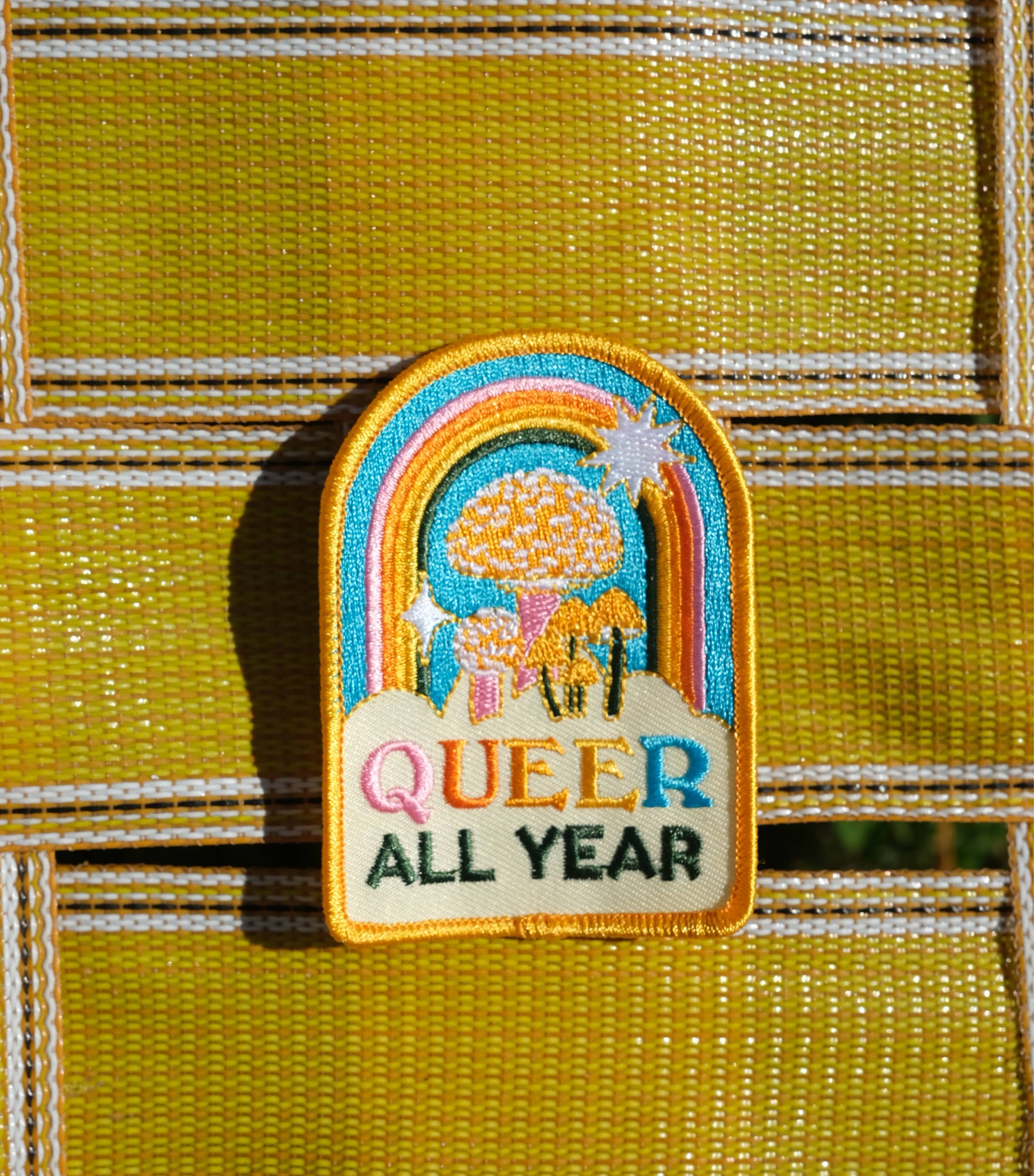 Queer All Year Patch | Little Words Project