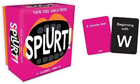 Gamewright - Splurt! - Portable Party Card Game - Think Fast. Say it First! | Amazon (US)