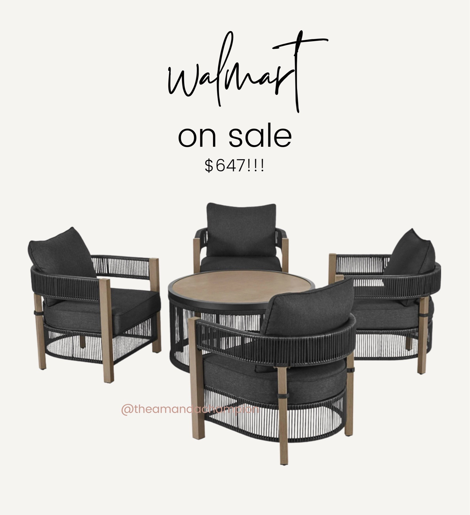 Walmart outdoor lounge set on sale



#LTKWatchNow #LTKSpringSale