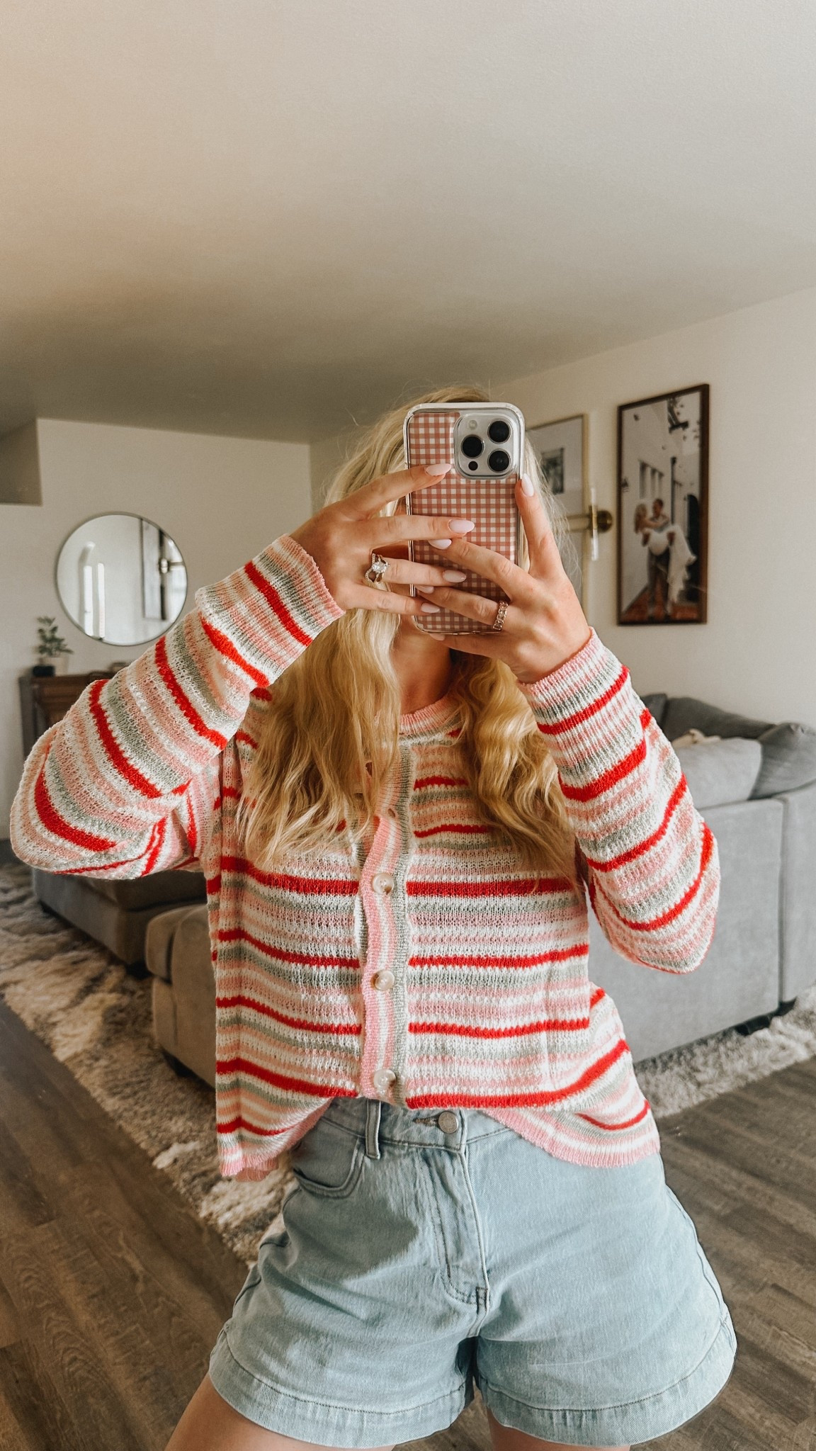 the cutest new striped sweater and jean shorts from @pinklily 🩷✨🥰🧚🏼‍♀️

#LTKMothersDay #LTKgrwm #LTKmomlife