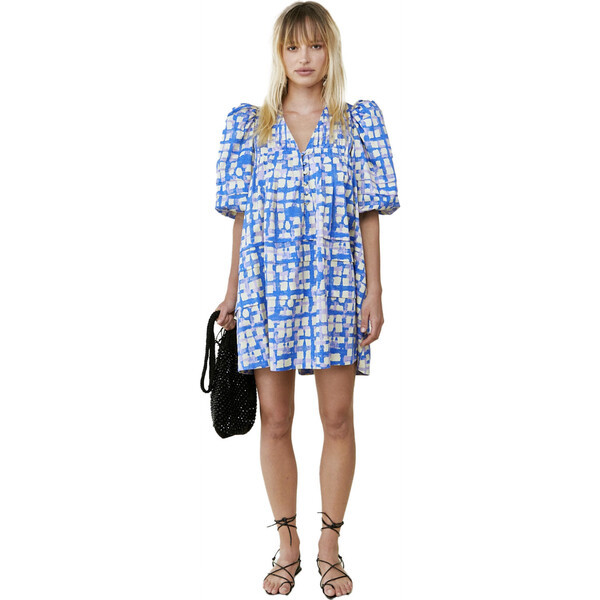 Women's Jenkins Dress, Cobblestone Blue | Maisonette