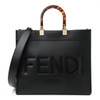 Click for more info about FENDI

Calfskin Plexiglass Medium Sunshine Shopper Tote Black
