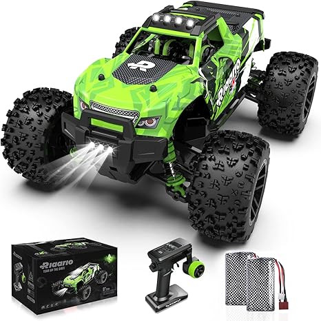 RIAARIO 1:18 RC Cars for Boys, 36 KPH High Speed Remote Control Car for Adults, All Terrain 4WD E... | Amazon (US)