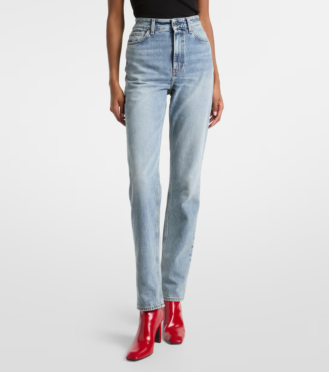 High-rise slim jeans | Mytheresa (UK)