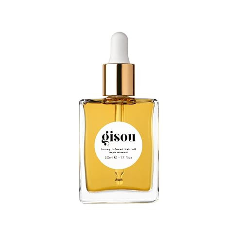 Gisou Honey Infused Hair Oil - Hydrating & Frizz Control Treatment with Mirsalehi Honey, Adds Shine & Heat Protectant for All Hair Types, 1.7 Fl Oz | Amazon (US)