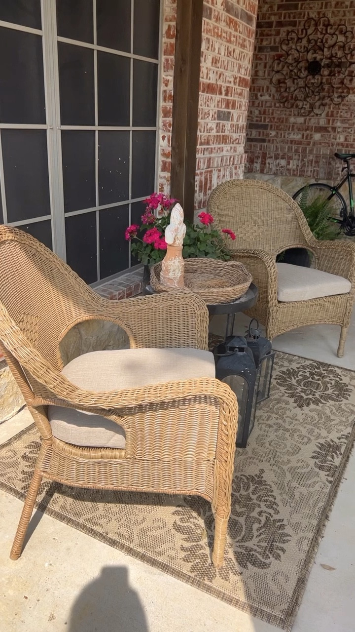 Wicker chairs  

#LTKfamily #LTKhome #LTKFind