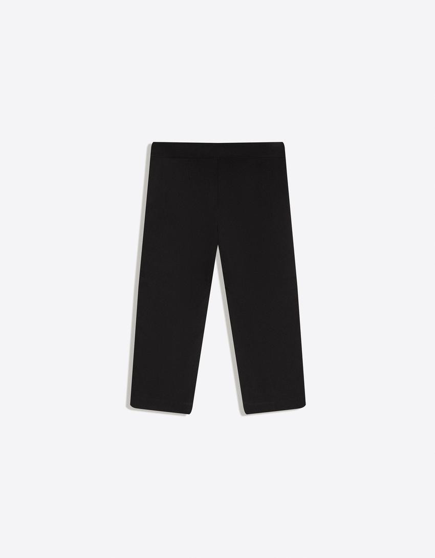 7/8 Hose aus Bengaline - Hosen - Damen | Bershka DE