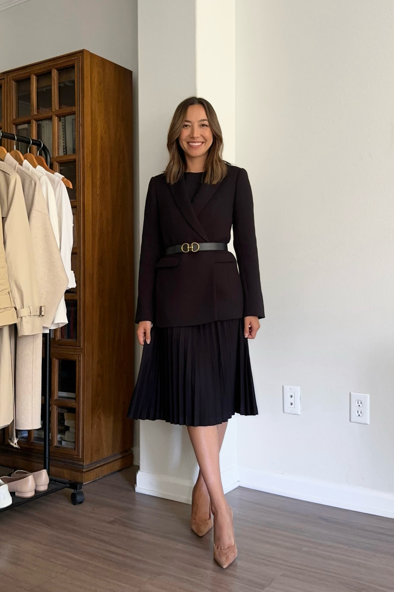 Workwear dress for fall 

#LTKstyletip #LTKSeasonal #LTKworkwear