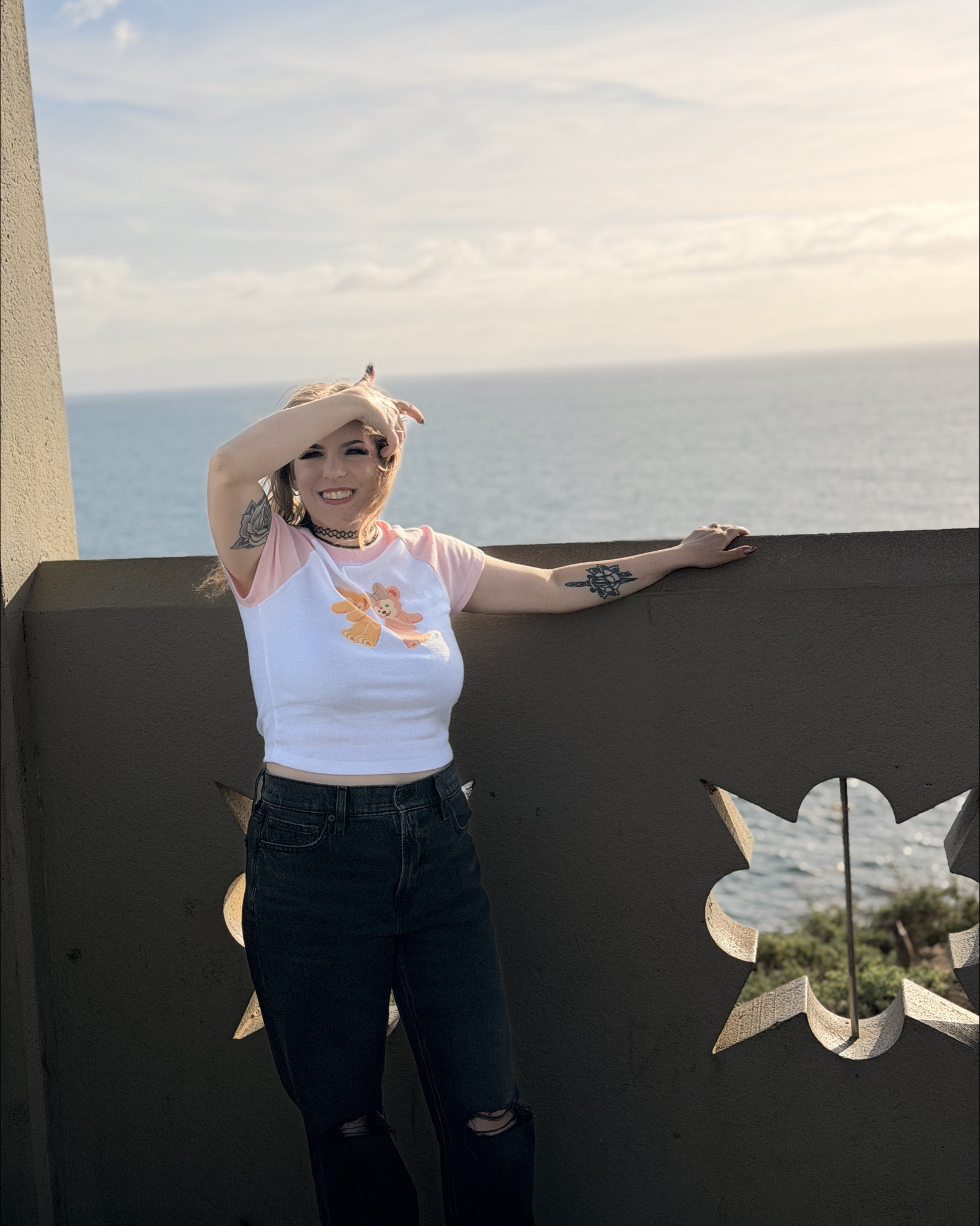 Wishing this is where I could be today! Shirt is from dreamerscastleco 🧸 
These jeans are so comfy. Highly recommend them! @American Eagle Outfitters 

#LTKootd #LTKdayinmylife #LTKSpringSale