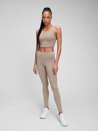 GapFit High Rise Recycled Power Full Length Leggings | Gap (US)