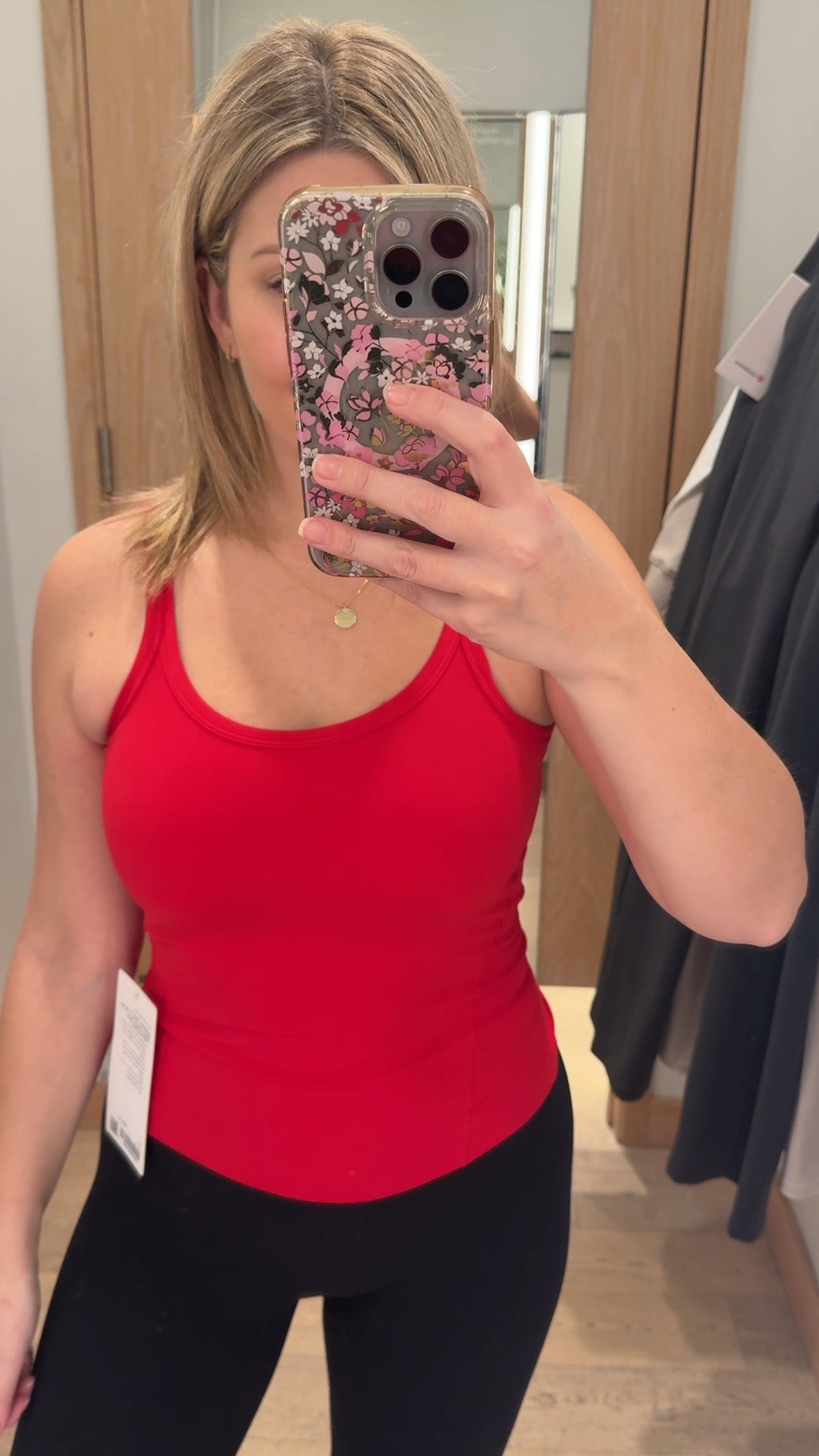 Trying on this scoop neck workout tank in the prettiest red ❤️

I’m wearing a size 6, true to size. I’m typically between a size 4–6 in Lululemon tops, and this fit perfectly. It’s super soft and smooth, and I love that the straps are slightly thicker so you can wear a regular bra underneath without it showing.

This one does not have a built-in bra, which makes it really versatile — perfect for workouts, Pilates, or styled casually with shorts or everyday outfits.

I’m also wearing the leggings in a size extra small, true to size, in the 25-inch length. These are a great lookalike option, and I’ve also linked the original version for comparison.

For reference, I’m 5’3”.

workout tank top
scoop neck tank top
lululemon tank top
athletic tank top women
gym top women
activewear outfits
workout clothes women
pilates outfit
athleisure outfits
everyday athleisure
casual summer outfits
red workout top
align leggings dupe
lululemon align leggings
high waisted leggings
25 inch leggings
comfortable workout clothes
neutral athleisure


#LTKfitness #LTKcanada #LTKwinter