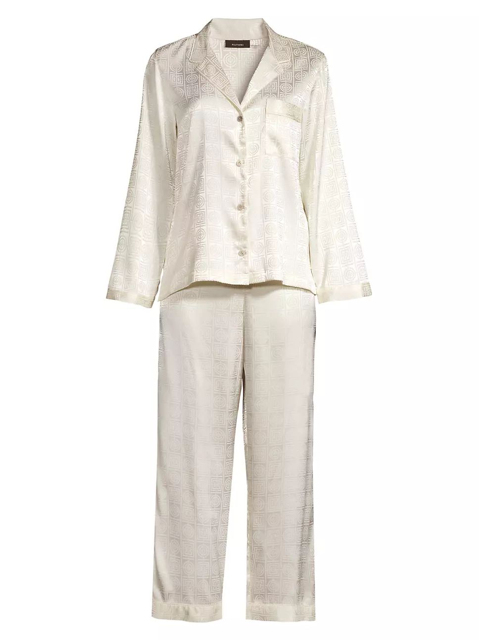 Two-Piece Infinity Jacquard Pajama Set | Saks Fifth Avenue