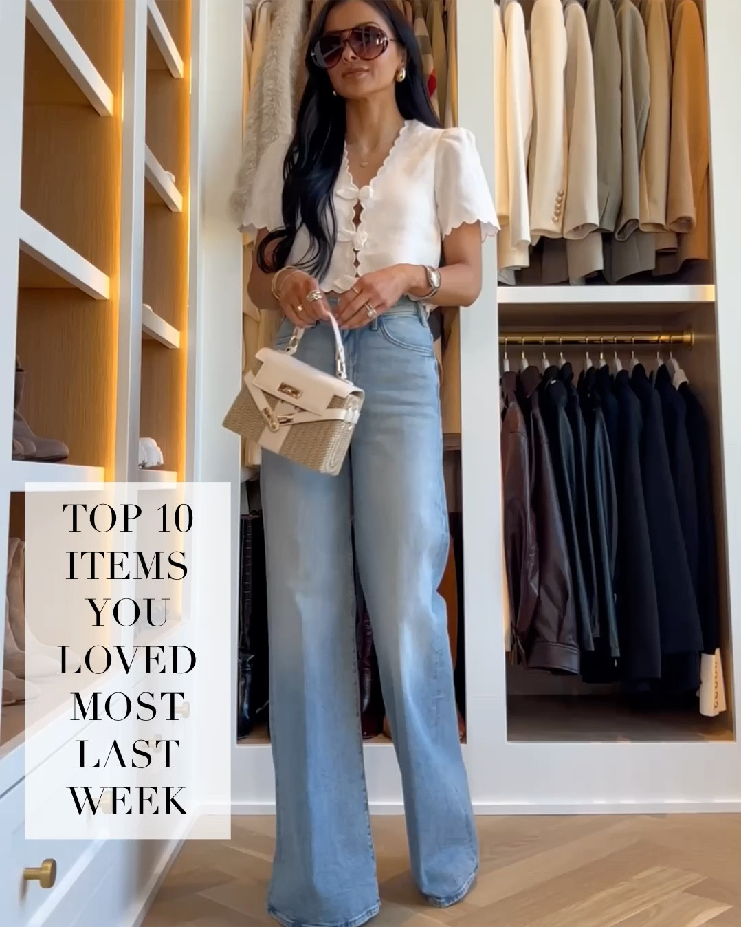 Last week’s best sellers
Mother jeans that flatter everyone wearing a 24
Farm Rio scallop top wearing an XS
Hermes inspired bag and belt from Amazon
Veronica Beard jean’s wearing a 24 and Anthropologie one shoulder top wearing an XS
Gradient lens sunglasses from Amazon
Gucci loafers size up by 1/2
MAC lipsticks in modesty and liner in Tempt 3


#LTKOver40 #LTKBeauty #LTKPetite