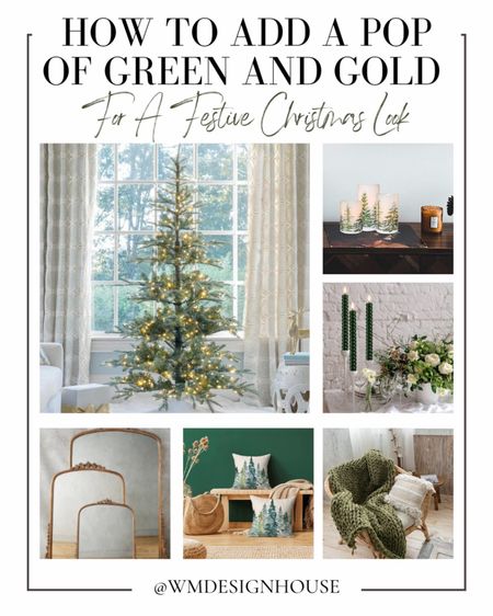 Add some green and gold accents to your home this holiday season for a festive look. A few simple changes, like adding a wreath to your front door or decorating with  a warm and cozy chunky blanket, can make all the difference. Get inspired by these ideas from WM Design House. 

#Green #christmas #christmasdecorating #chunkyblanket #holidayseason

#LTKhome #LTKHoliday #LTKSeasonal