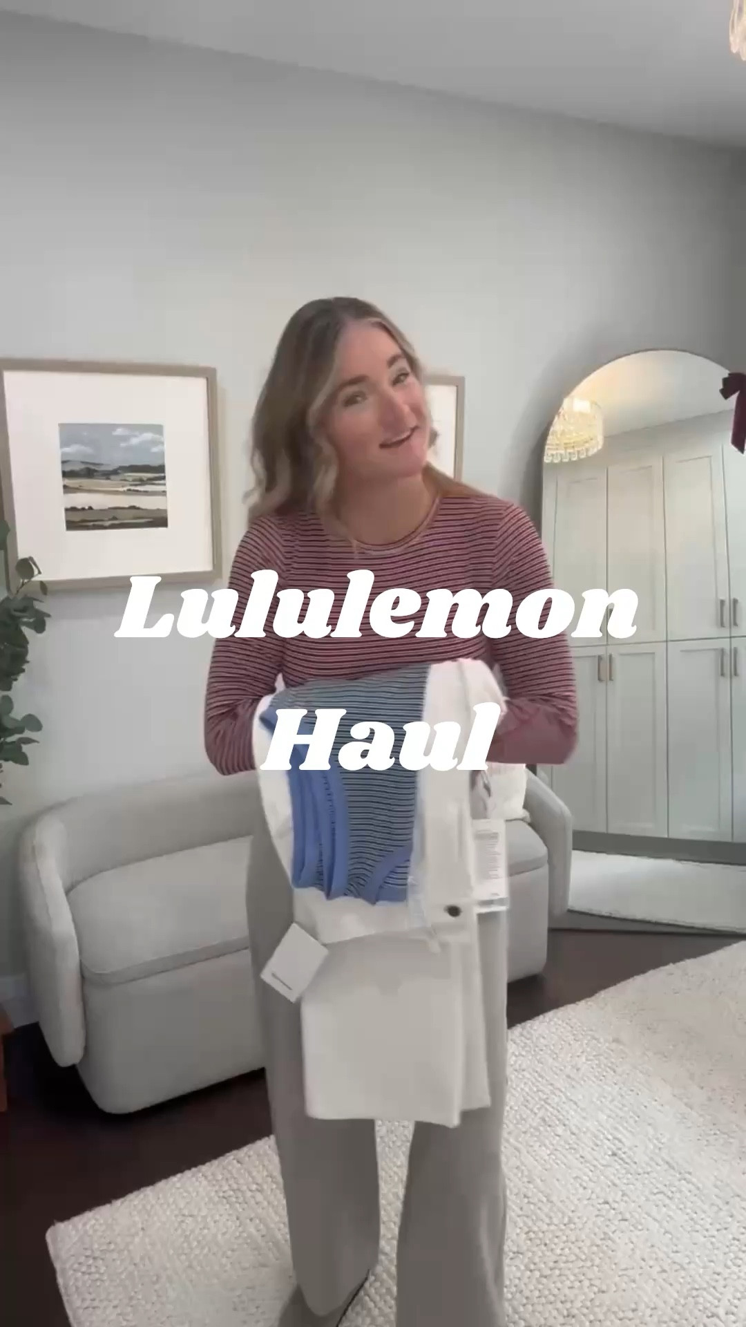 Lululemon new spring arrivals 
Wearing an 8 in both shirt and tank 
M in the jacket 
29 in both pants 

#LTKSeasonal #LTKActive