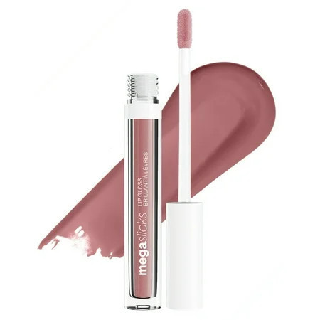 Wet n Wild Mega Slicks Lip Gloss - Lowkey Pink | Walmart (US)