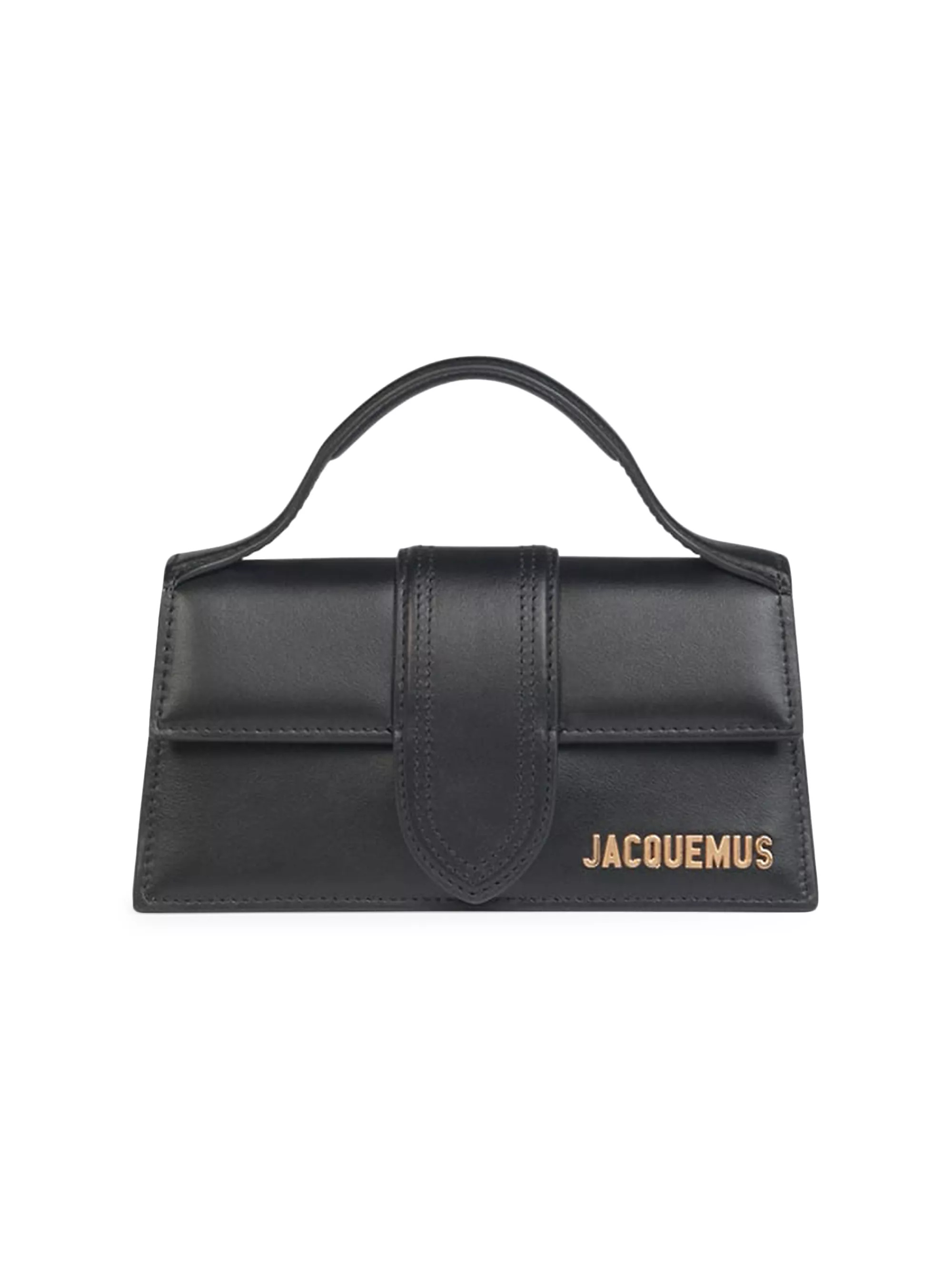 Shop Jacquemus Le Bambino Leather Top-Handle Bag | Saks Fifth Avenue | Saks Fifth Avenue