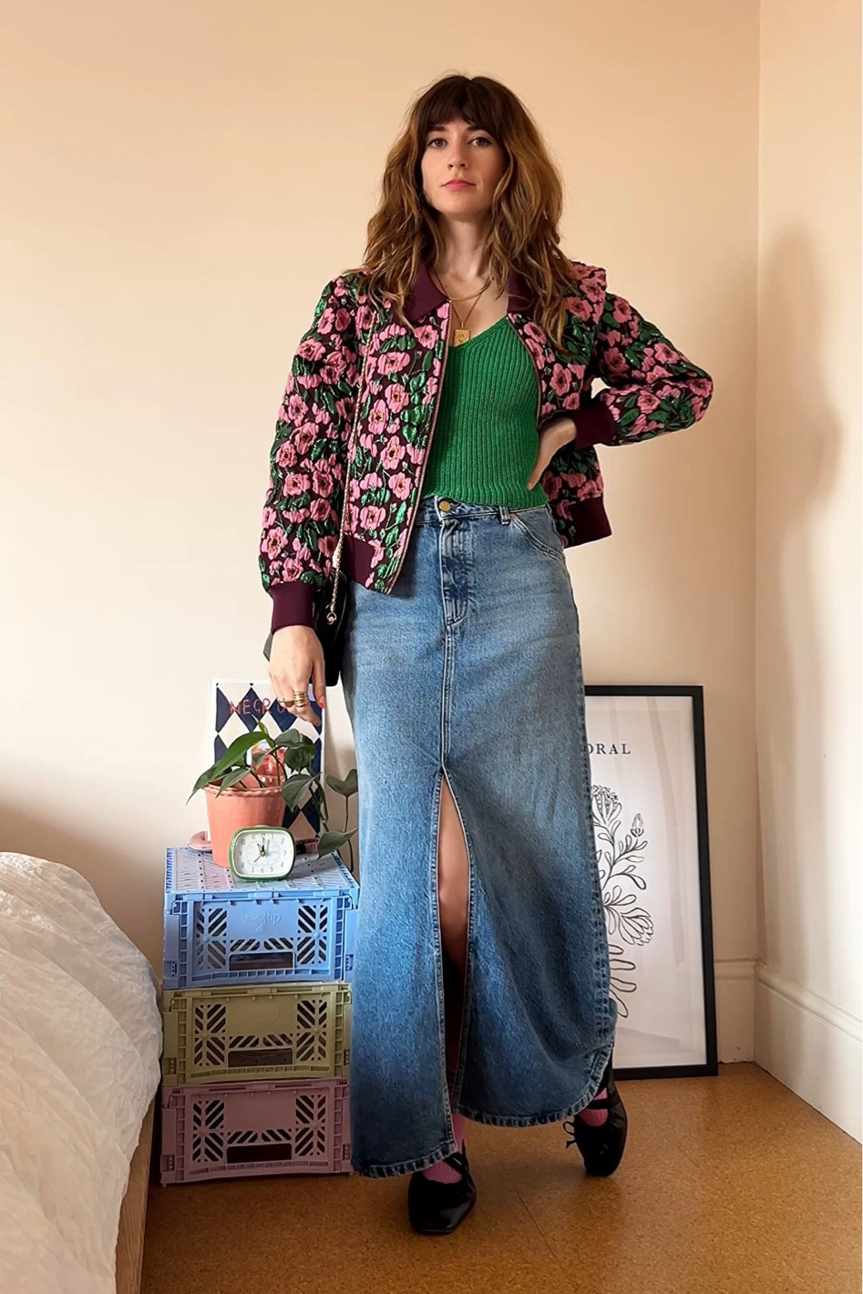 A denim maxi skirt is always a good idea 

#LTKeurope #LTKstyletip #LTKuk