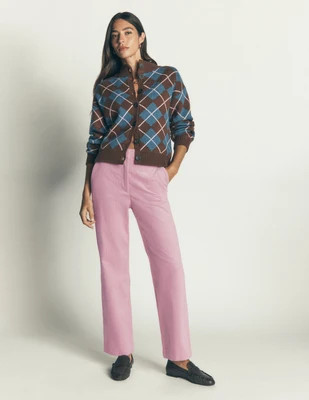 Boden Women's Canonbury Cord Pants in Purple | Size 12 | Boden (US)