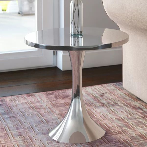 Oxley Pedestal End Table | Wayfair North America