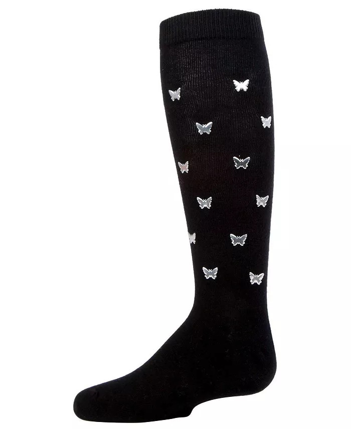 Girl's Fly Sky High Butterfly Cotton Blend Knee Socks | Macy's