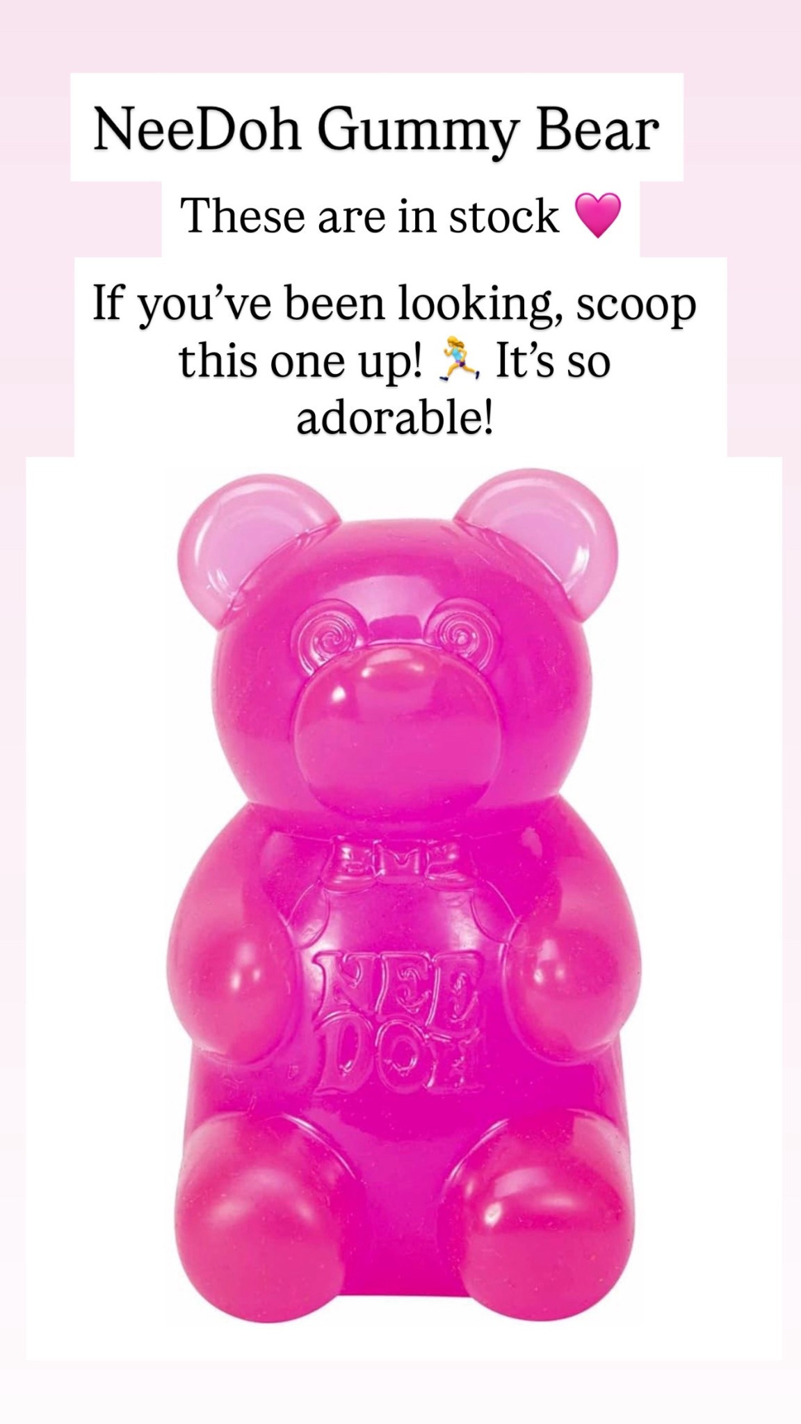 NeeDoh Gummy Bear

#LTKKids