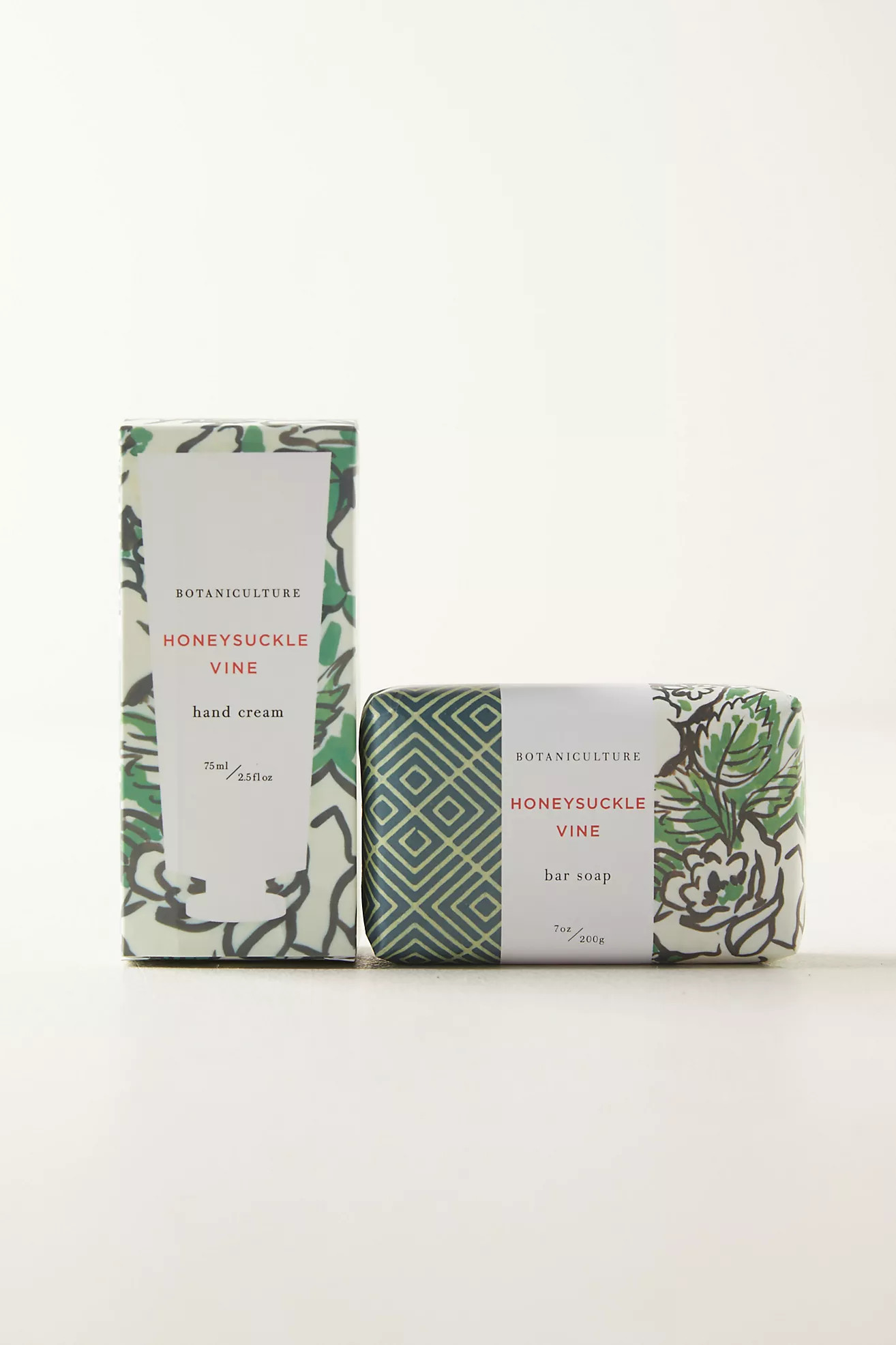 Botaniculture Honeysuckle Vine Hand Soap + Lotion Set | Terrain