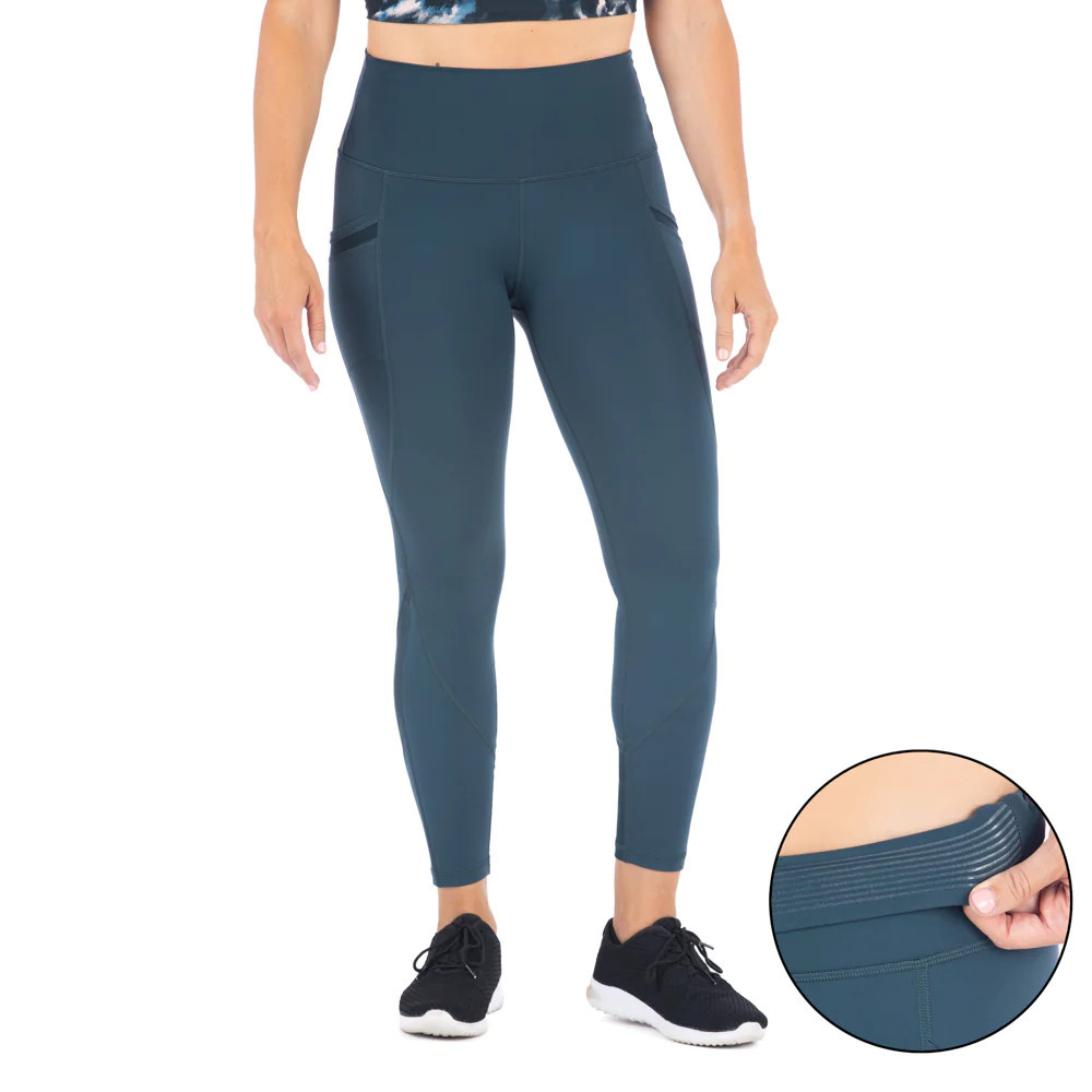 Blade Mesh Leggings - Storm | Love and Fit