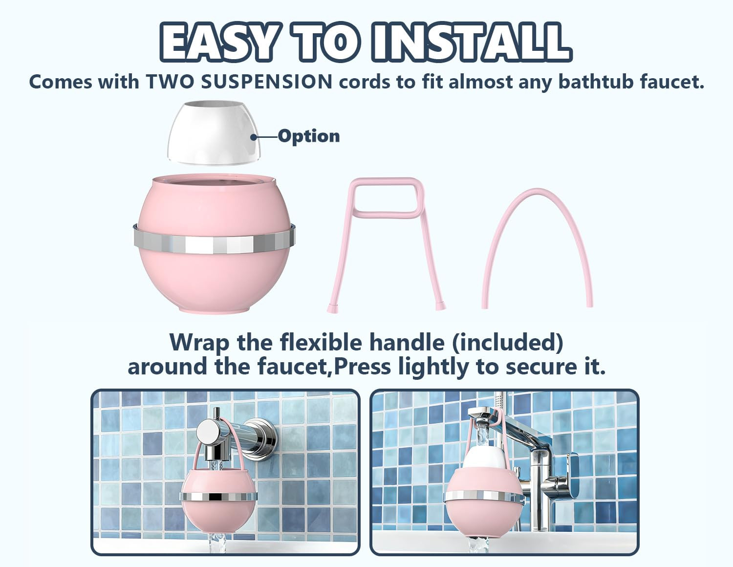 Bathtub Water Filter for Tub with Overflow,2,500 Gallons of Filtration,8 Stages Bath Filter,Remov... | Amazon (US)