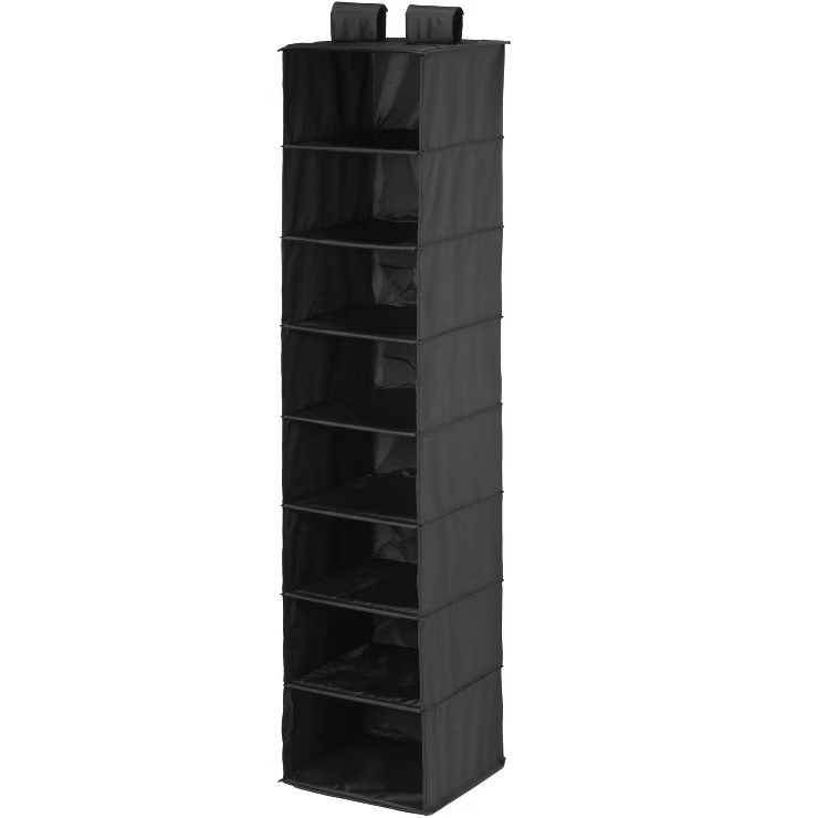Honey-Can-Do 8 Shelf Hanging Shoe Organizer Black | Target