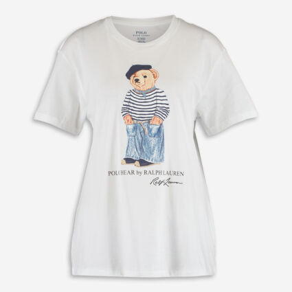 White French Bear T Shirt | TK Maxx