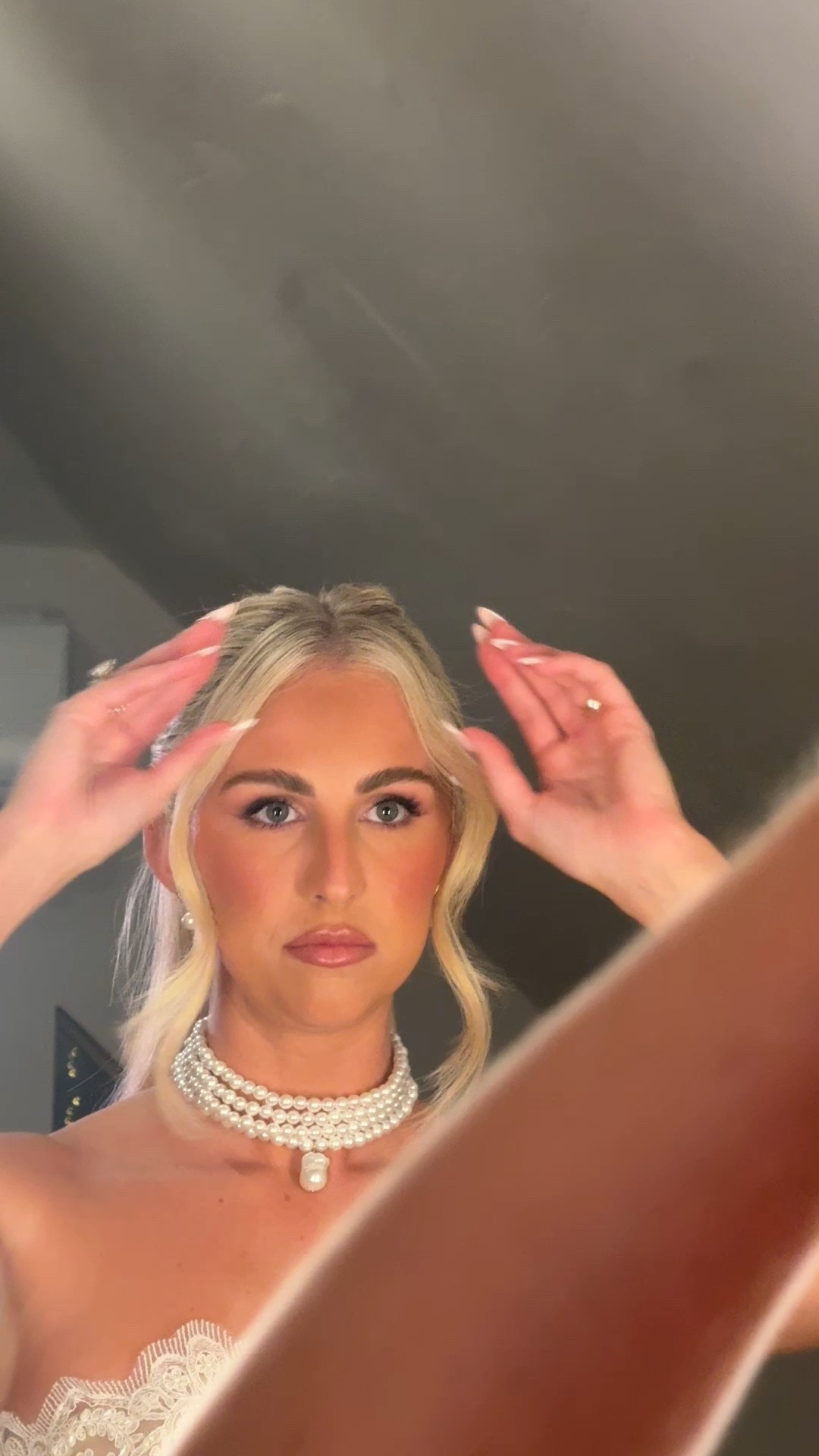 Outfit change at my wedding. Perfect necklace and perfect dress! 

#LTKWedding