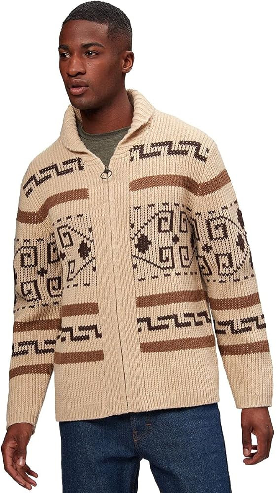 PENDLETON Men's The Original Westerley Zip Up Cardigan Sweater | Amazon (US)