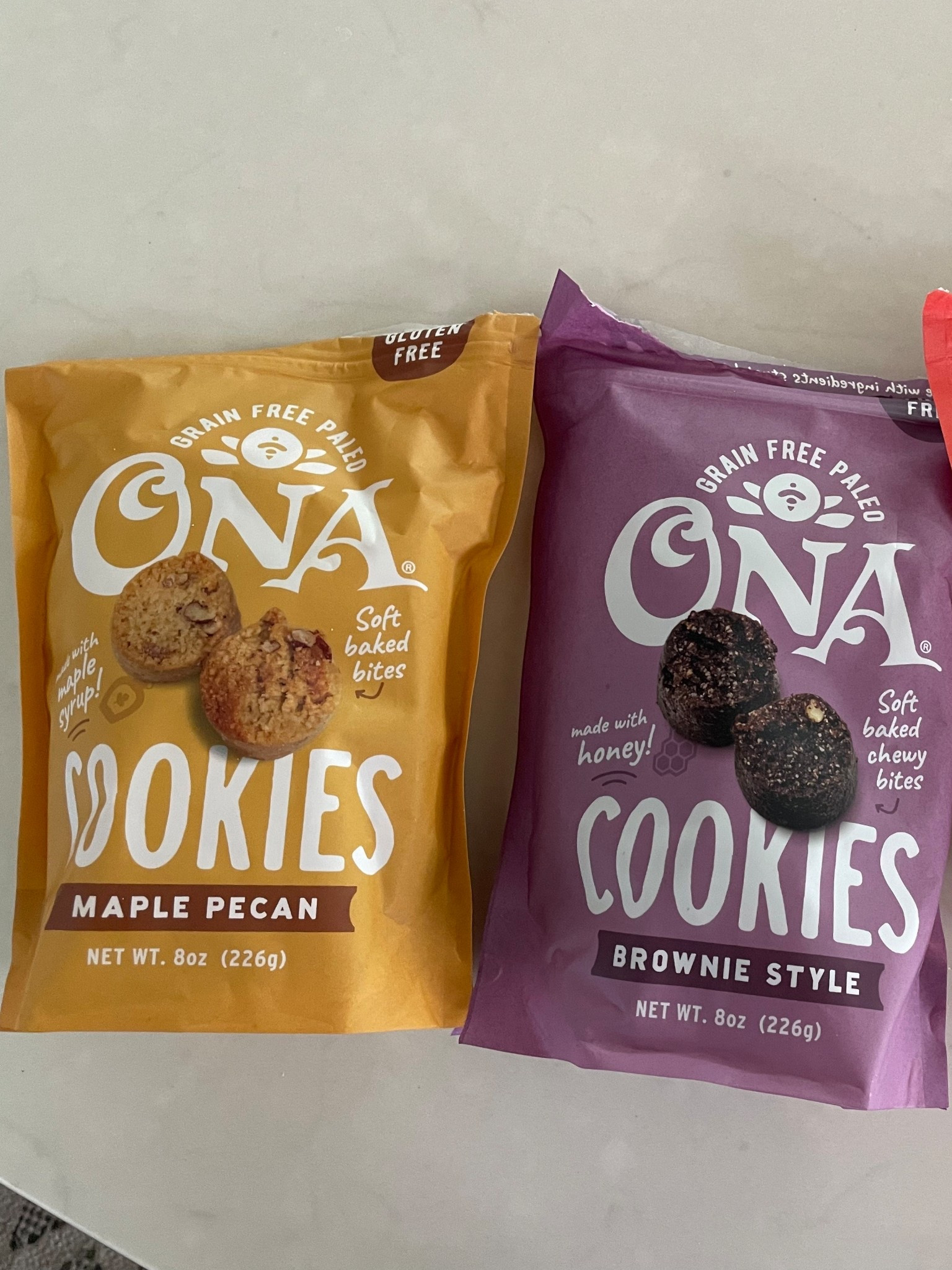 Snack Break, Upgraded 🍪
Tried these Ona Cookies and I’m officially hooked. Soft-baked, grain-free, gluten-free, and made with real ingredients like honey and almond flour. The Maple Pecan is cozy and sweet, Brownie Style is fudgy perfection, and Cinnamon Raisin gives major oatmeal cookie vibes (but cleaner). Safe to say I’ll be keeping a stash on hand.

#LTKSaleAlert #LTKActive #LTKHome