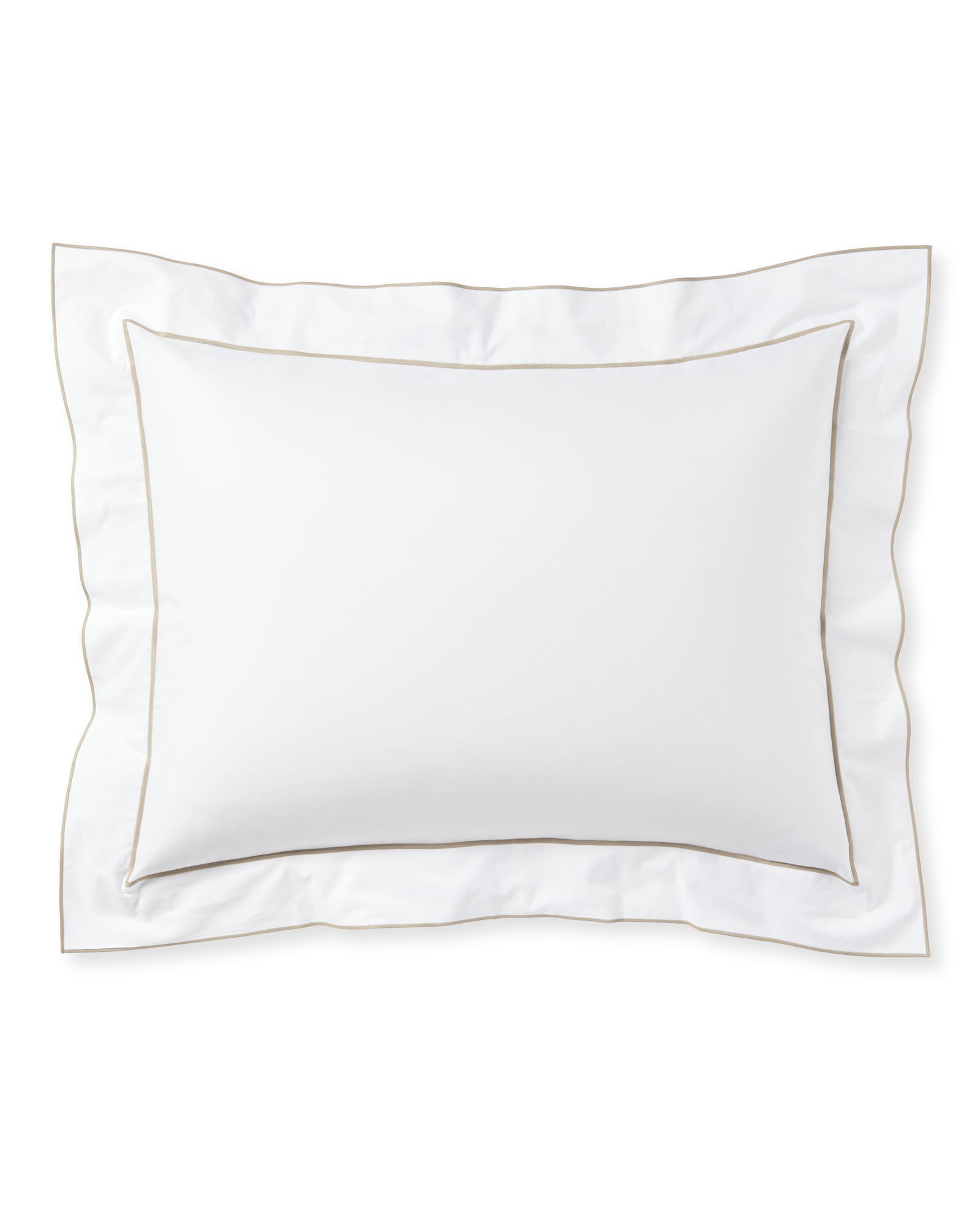 Bristol Percale Sham | Serena and Lily