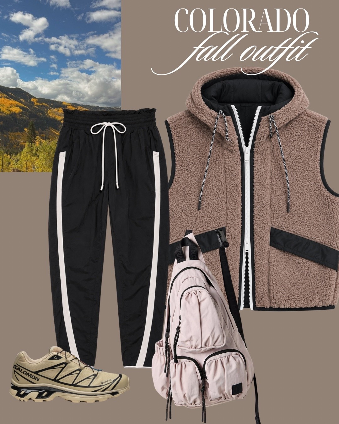 Hiking outfit @Salomon