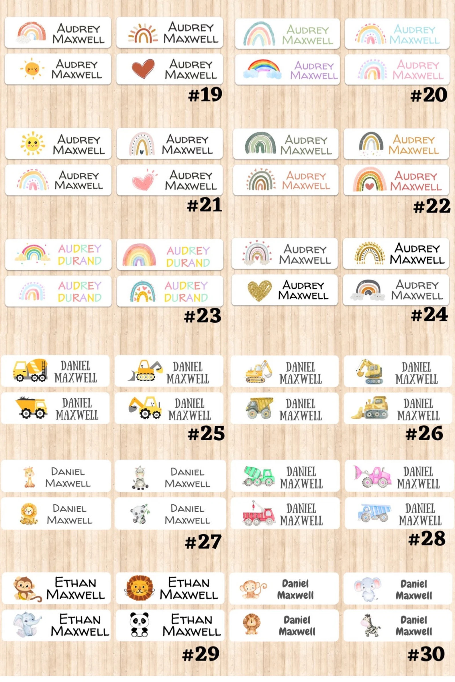 Custom Daycare Labels | Labels | School Supply Stickers | Waterproof Labels | Personalized Name L... | Etsy (US)