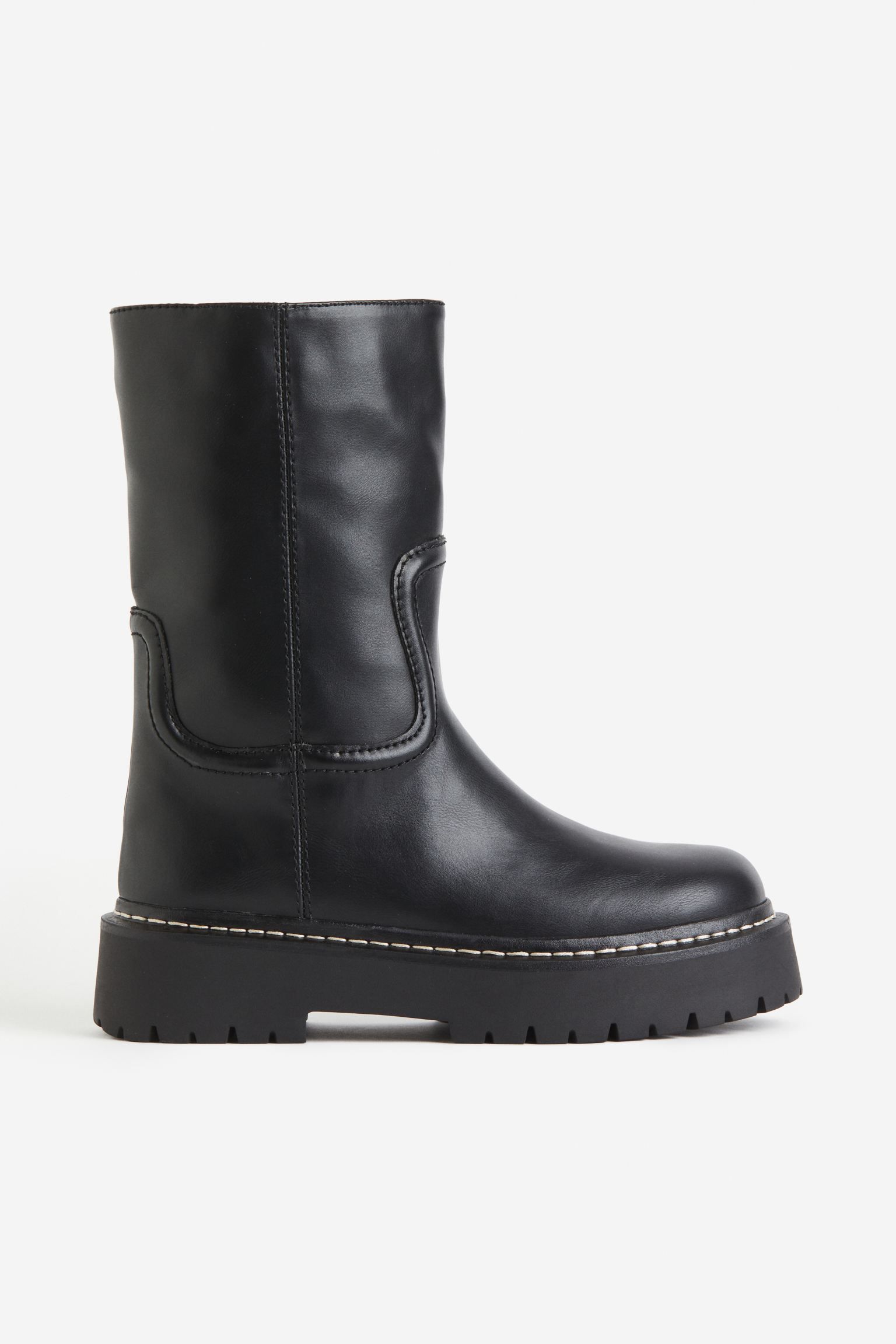 Contrasting-stitch Ankle Boots | H&M (US + CA)