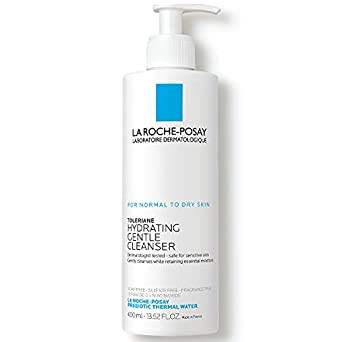 La Roche-Posay Toleriane Hydrating Gentle Face Cleanser, Daily Facial Cleanser with Niacinamide a... | Amazon (US)