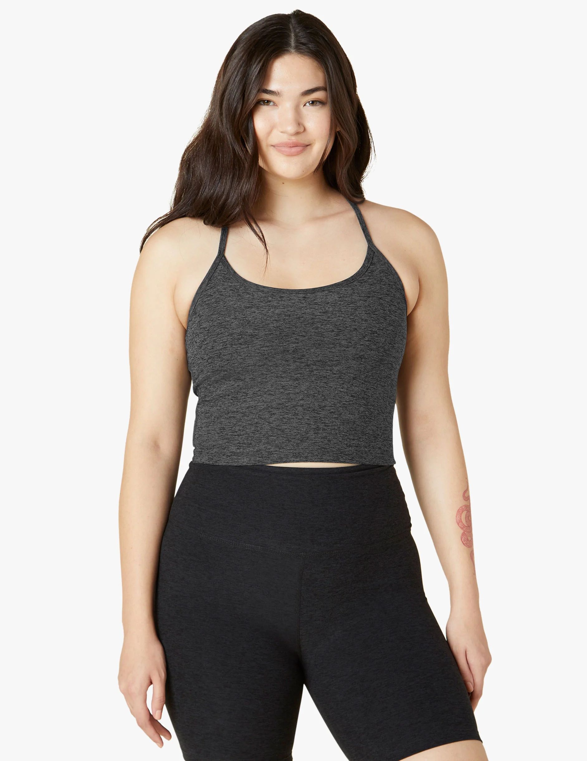 Spacedye Slim Racerback Cropped Tank | Beyond Yoga | Beyond Yoga