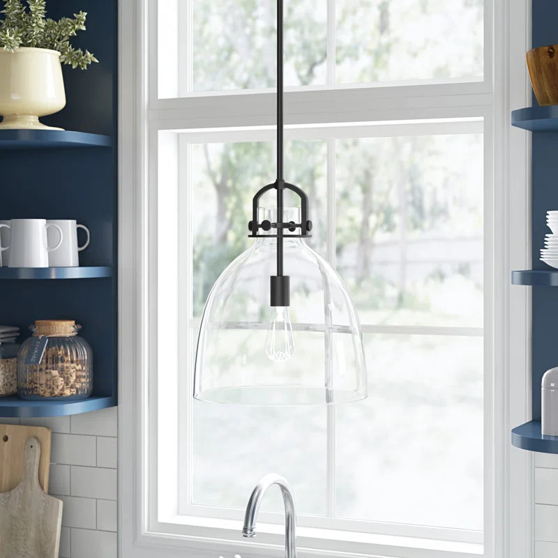 Chesterland 1 - Light Single Bell Pendant | Wayfair North America