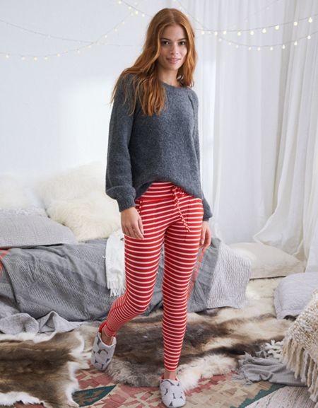 Aerie Plush Sleep Legging | American Eagle Outfitters (US & CA)