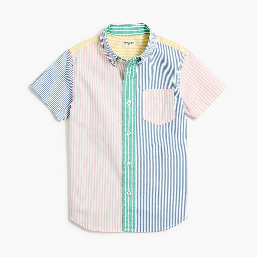 Boys' mixed-stripe shirtItem BH276 
 
 
 
 
 There are no reviews for this product.Be the first t... | J.Crew Factory