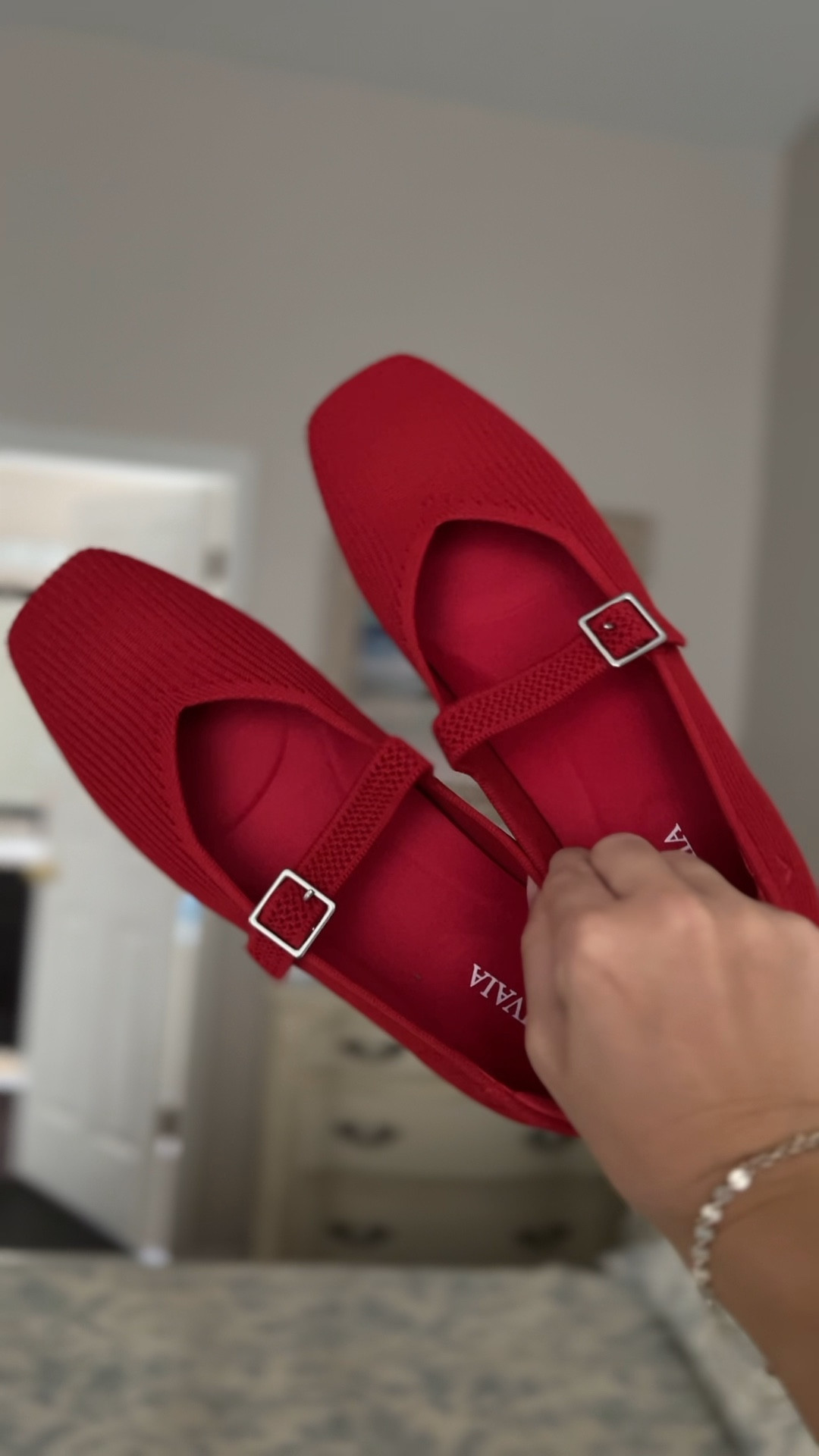 The perfect fall shoes!!! Adorable red flats for fall. Cute Mary Jane flats. Must have flats. Size up 1 size!!! 

#LTKShoeCrush #LTKSeasonal #LTKVideo