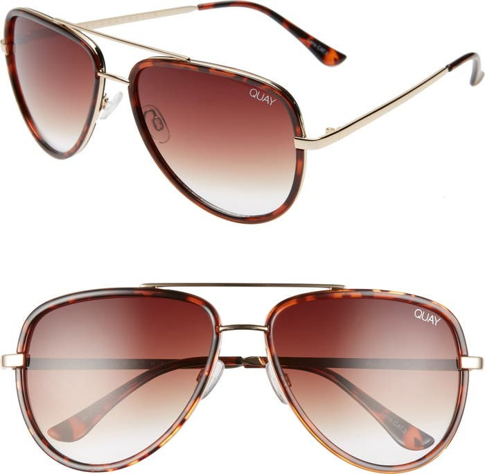 All In 56mm Aviator Sunglasses | Nordstrom