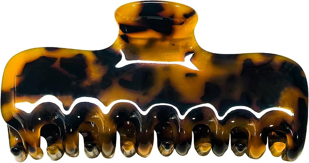 Large Hair Claw Clips for Women,3.8\u2019\u2019 Acetate Tortoise Hair Clip | Amazon (US)