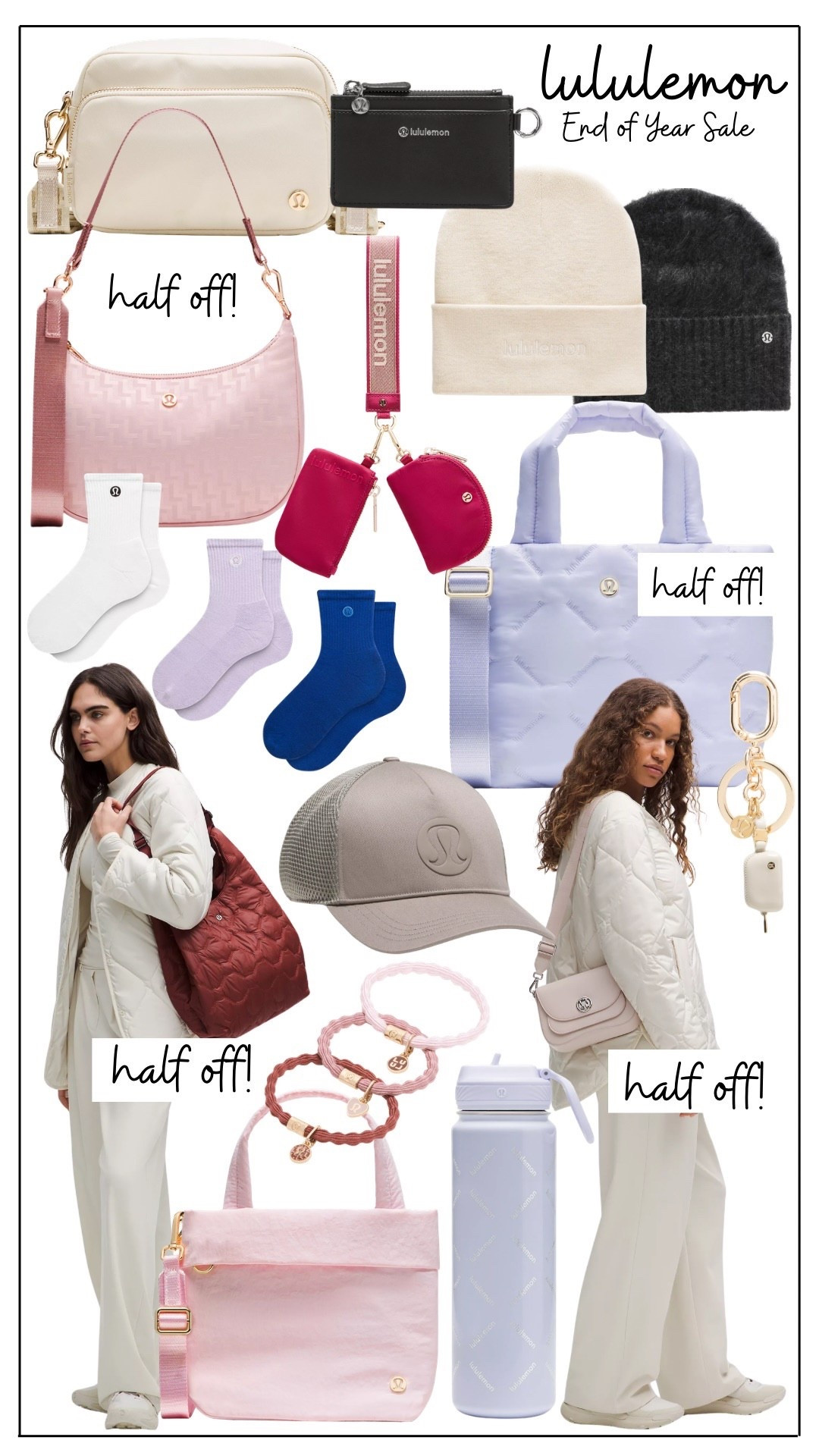 Lululemon end of year sale is full of great buys!! So many cute hand bags, accessories for active use 

#LTKActive #LTKFindsUnder50 #LTKSaleAlert