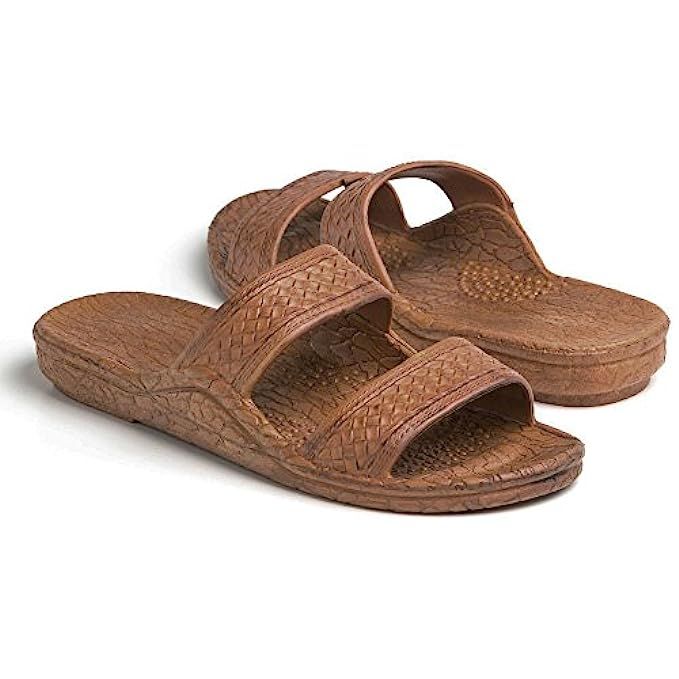 Pali Hawaii Adult Classic Jandals Sandals (13 D(M) US, Light Brown) | Amazon (US)