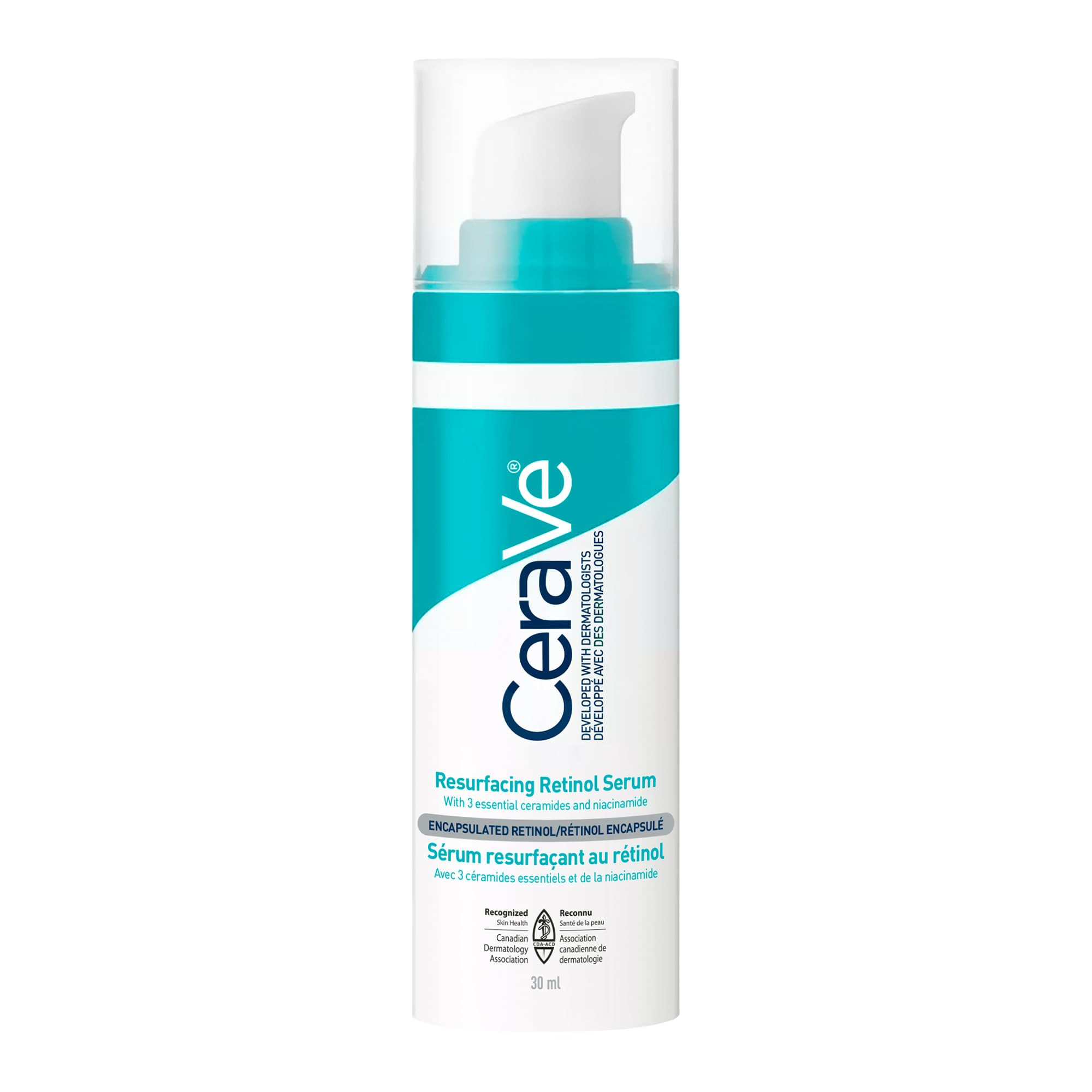 CeraVe Resurfacing Retinol Serum For Face with Niacinamide. Helps even Skin Tone & Smoothness, Po... | Amazon (CA)