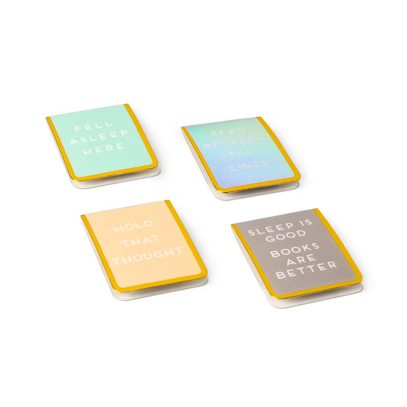 Dabney Lee Set of 4 Bookmarks with Magnets - Sayings | Target